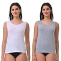 Inner For Women Top White & Grey