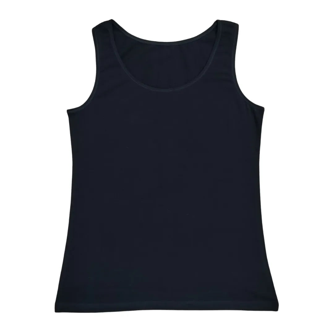 Inner Tank Tops For Seniors Black Pack Of 1