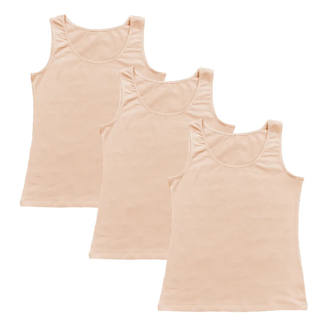 Inner Tank Tops For Seniors Skin Pack Of 3