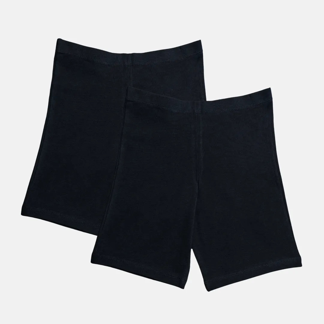Kids Undershorts Black Pack Of 2