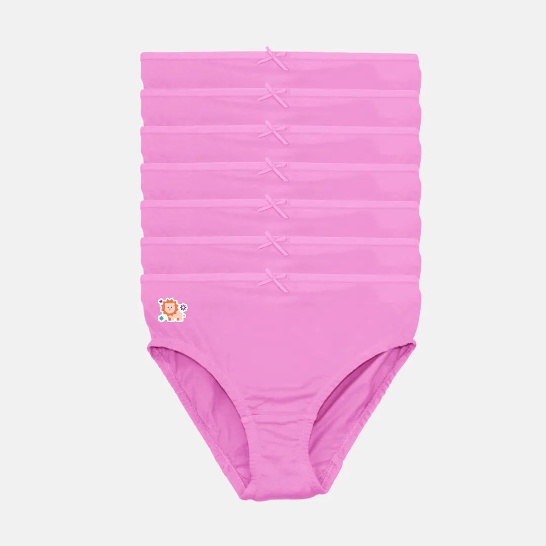 Kids Panties Light Pink Pack Of 7