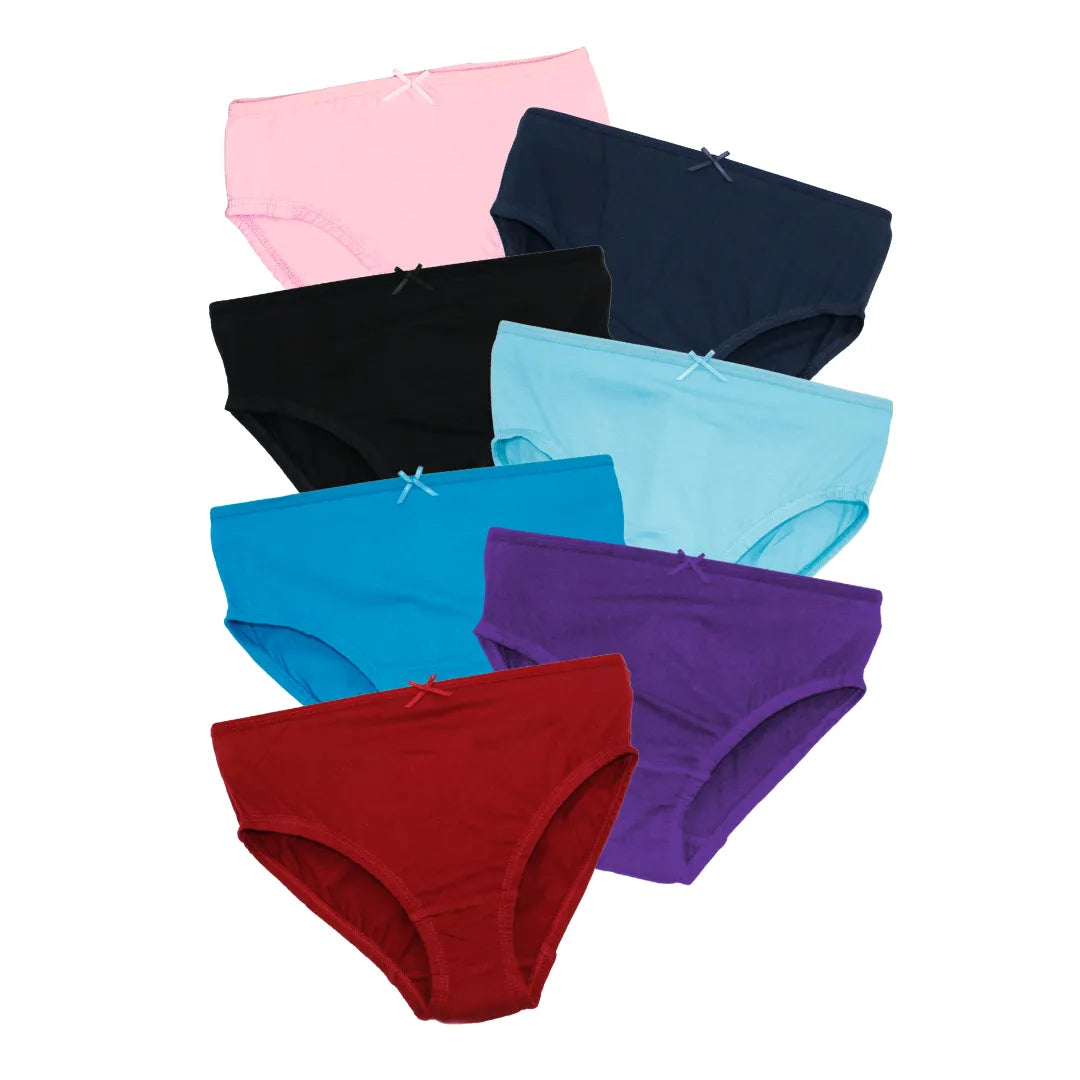 Kids Panties Mixed Colors 7 Pack