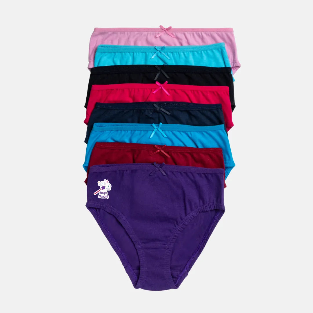Kids Panties Multi Colors 7 Pack