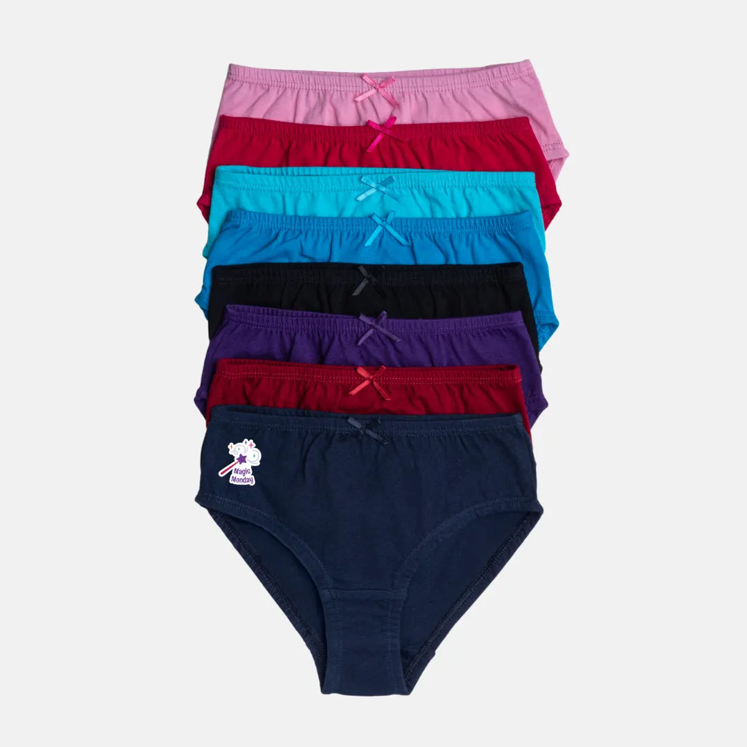 Kids Panties Multi Colors 7 Pack