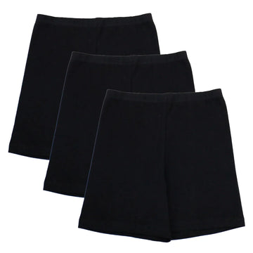 Kids Undershorts Black Pack Of 3