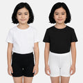 girls wearing undershorts - feature image-Black-White