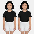 White color undershorts for girls