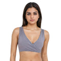 Ladies Plunge Bra Steel Grey Pack Of 1