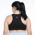 Large Bust Sports Bra Black