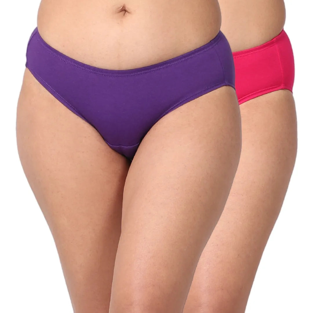 Leak Proof Undies Magenta & Dark Pink