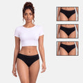 Leak Proof Panties For Urine-Black Pack Of 3