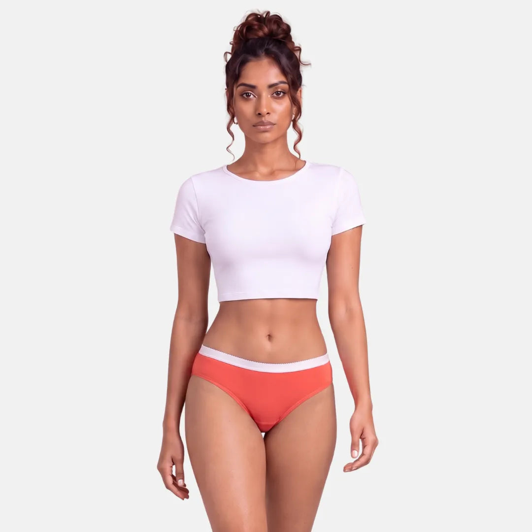 Leak Proof Panties For Urine-Light coral