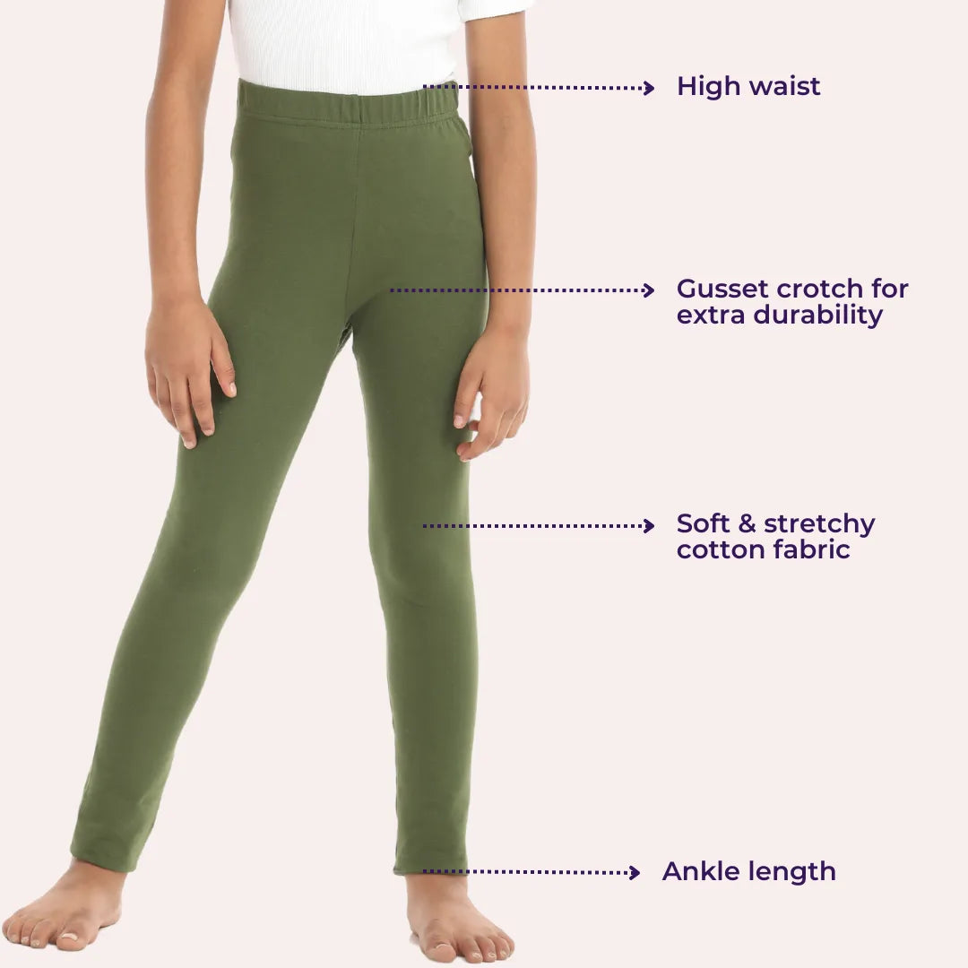 Leggings 4 5 Years - Green