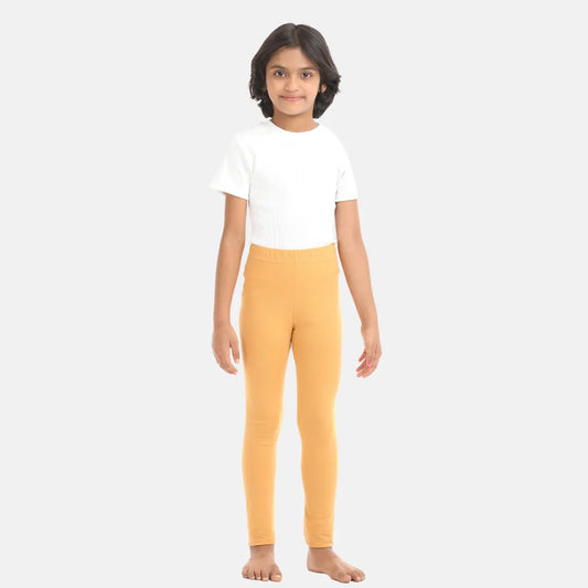 Girls' Leggings | High Waist | Ankle Length | Non-See-Through | Gusset Crotch Prevents Ripping | Cotton-Elastane Blend | Perfect For Every Occasion