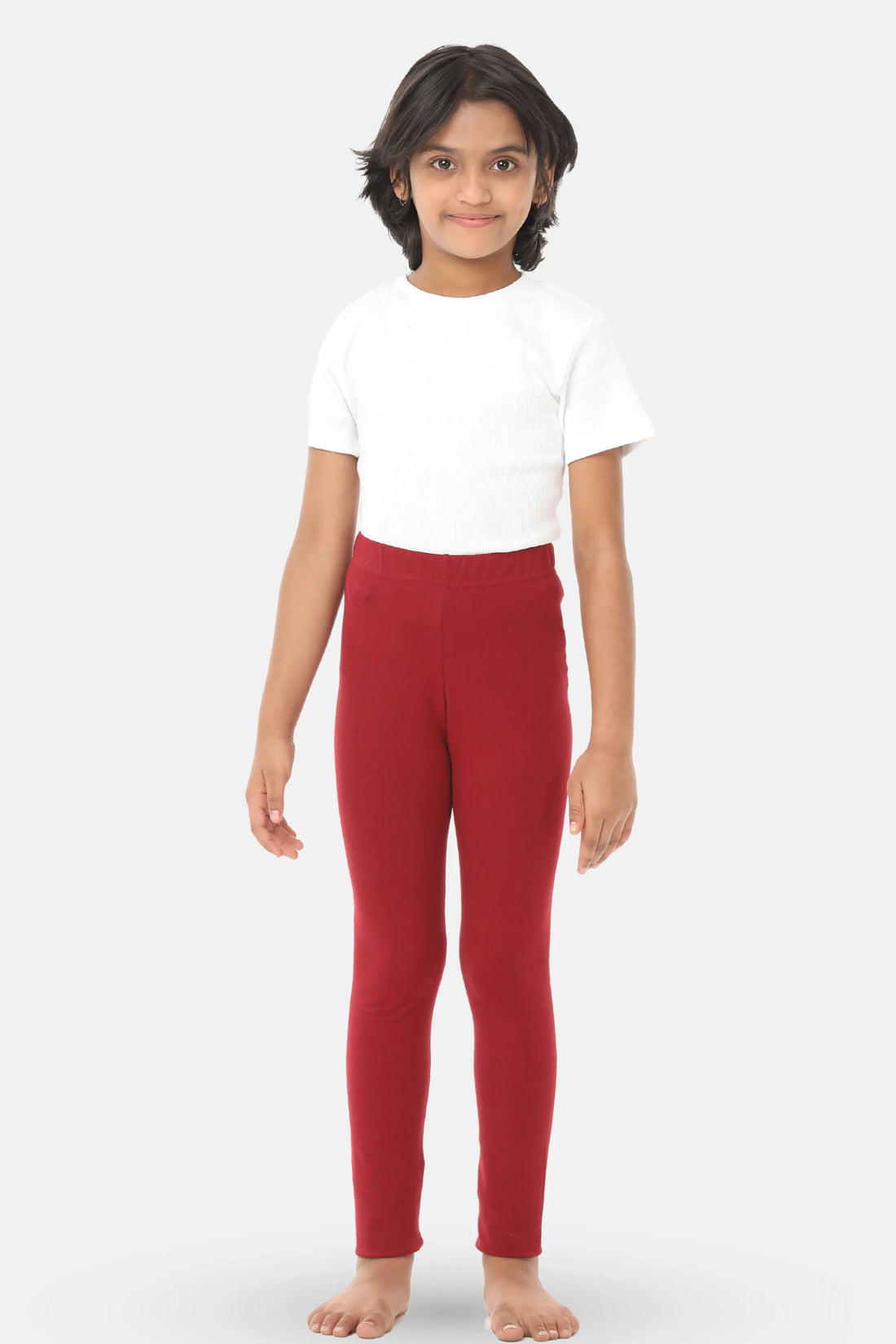 Maroon color Leggings for girls