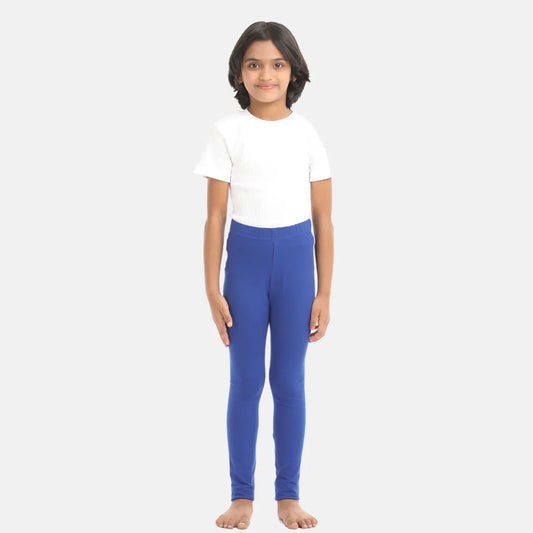 Girls' Leggings | High Waist | Ankle Length | Non-See-Through | Gusset Crotch Prevents Ripping | Cotton-Elastane Blend | Perfect For Every Occasion