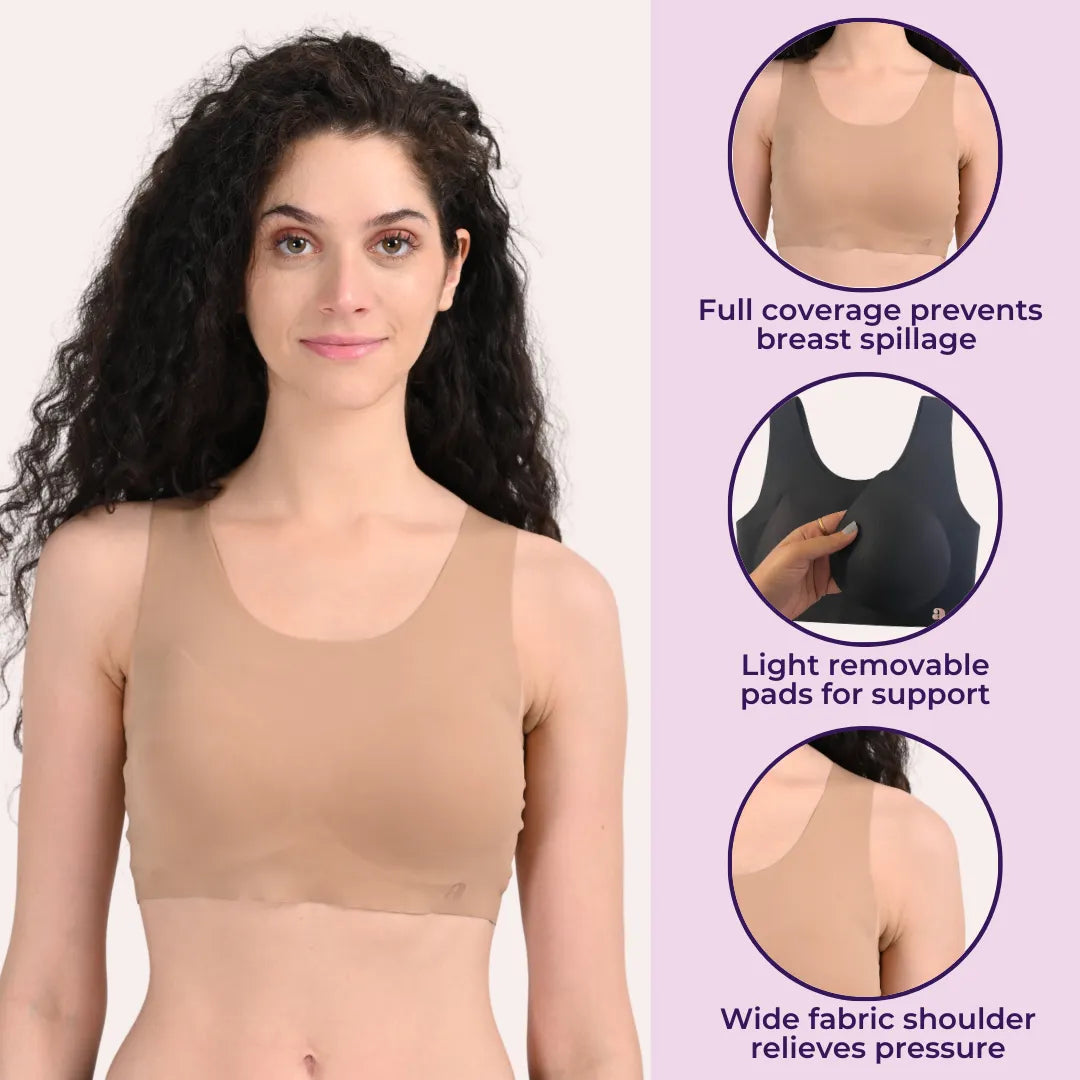 Lightly Padded T Shirt Bra