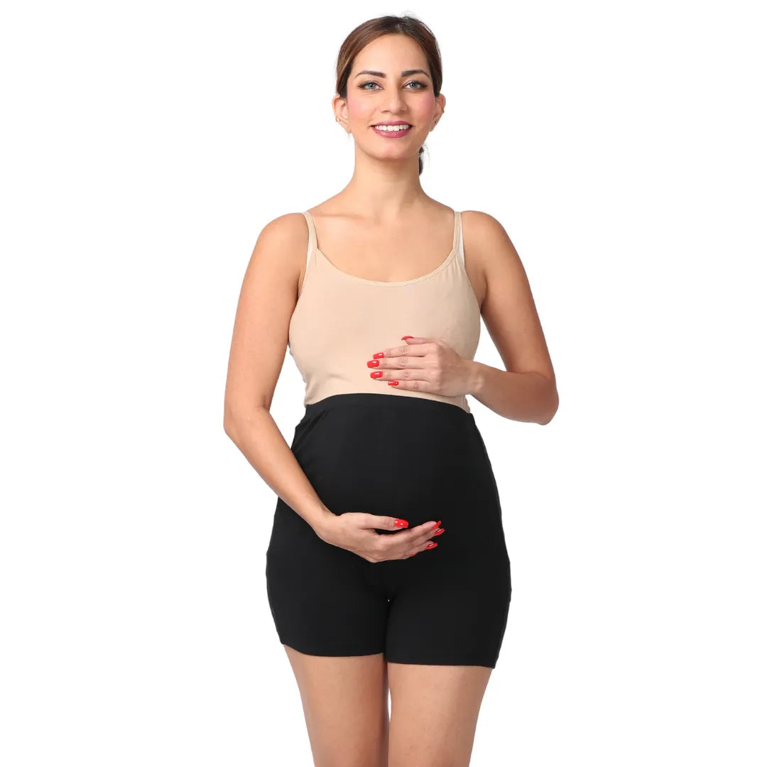 Maternity Shorts For Women Black 