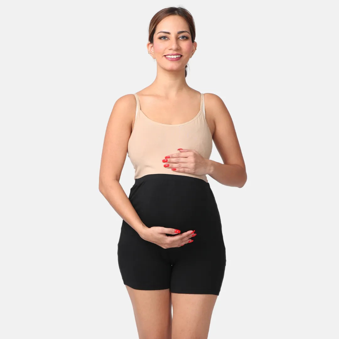 Maternity Shorts For Women Black 