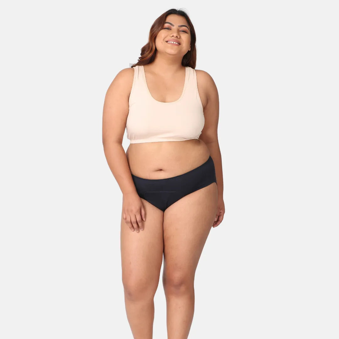 Medium Flow Period Panties Navy Blue