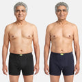 Mens Incontinence Trunk Black & Navy Blue
