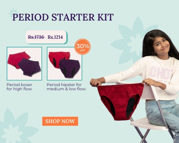 Shop Comfortable Period Underwear For Girls At Adira