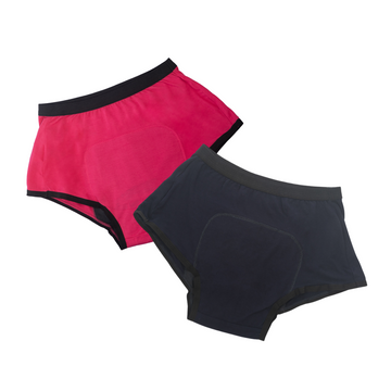 Modal Period Panty Boxer For Teens Dark Pink & Navy Blue
