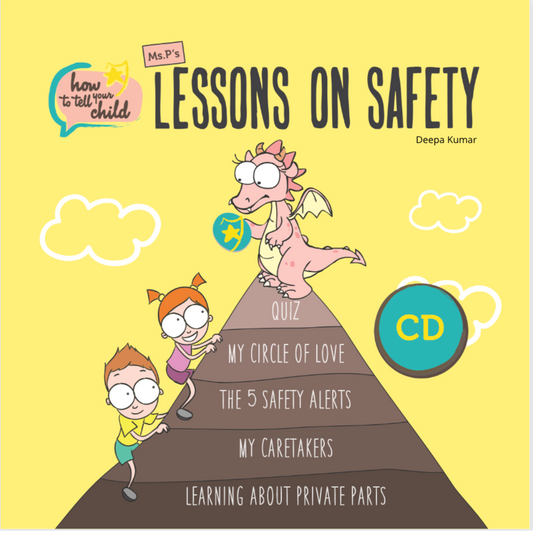 Ms.P’s Lessons On Safety | Empowering 5 Alert System | Improved From Good Touch Bad Touch | Video + Activity Book | Stickers & More