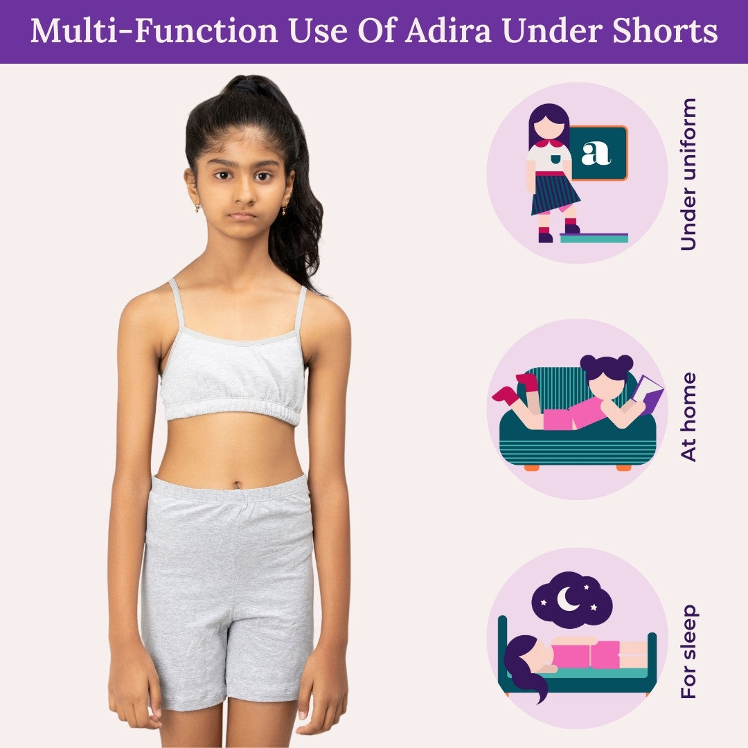 Multi-Function Use Of Teen Adira Under Shorts