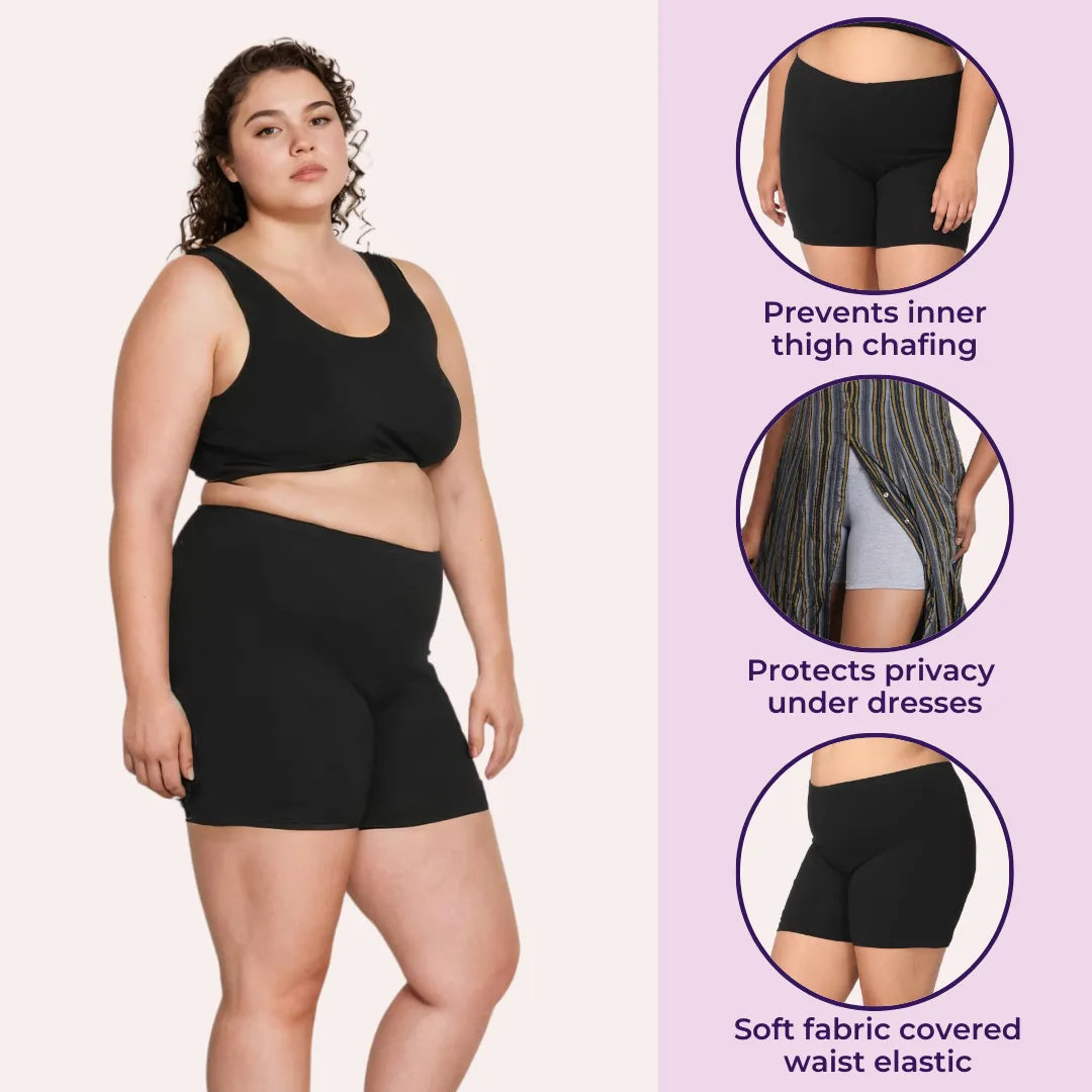 Best Plus Size Under Shorts No Ride-Up, No Chafing | Adira Best Plus Size Under Shorts No Ride-Up, No Chafing | Adira