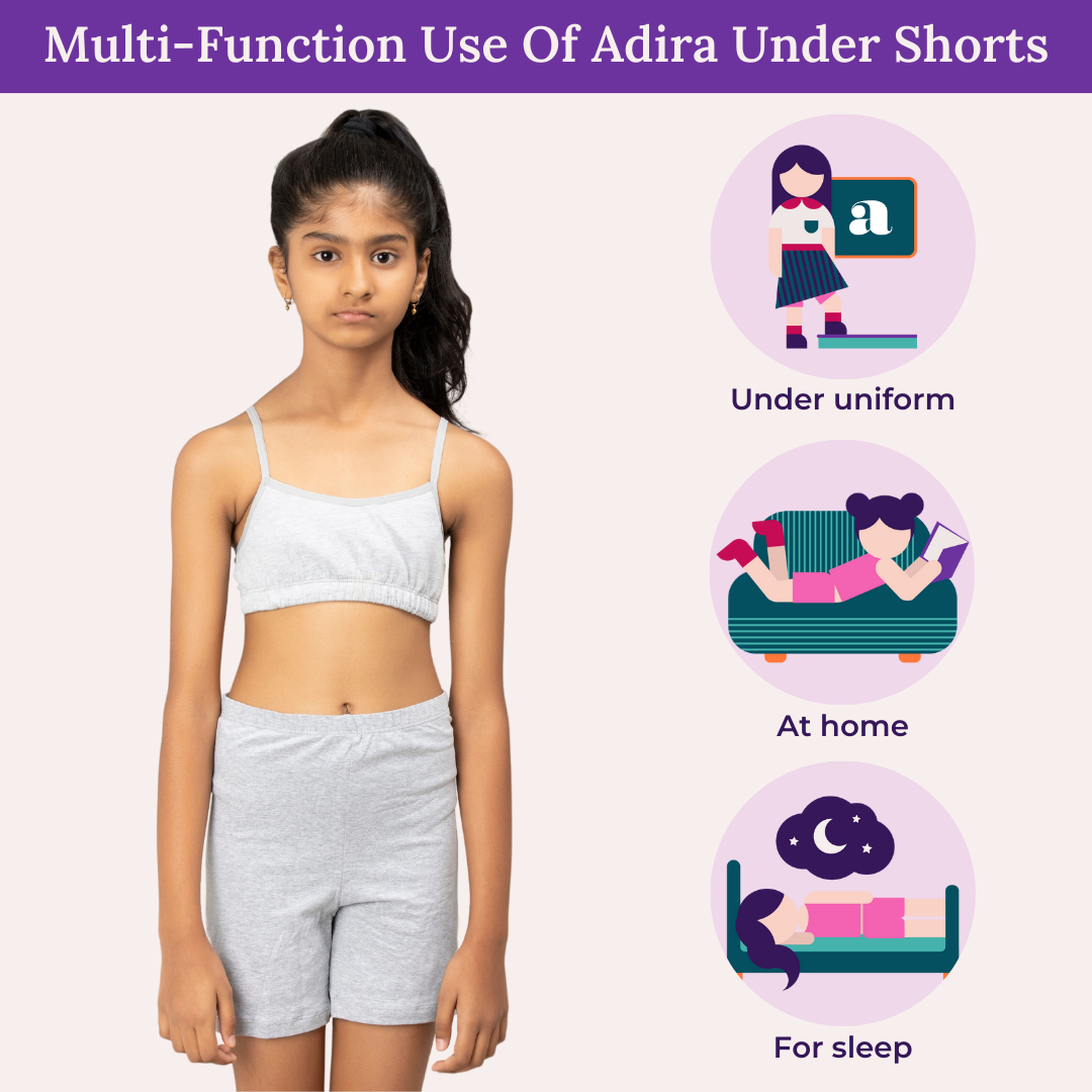 Multi-Function Use Of Teen Adira Under Shorts