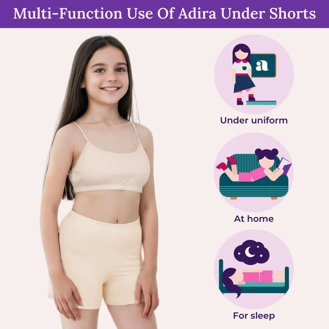 Multi-Function Use Of Teen Adira Under Shorts