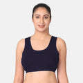 Navy Blue Sleep Bra / Lounge Bra