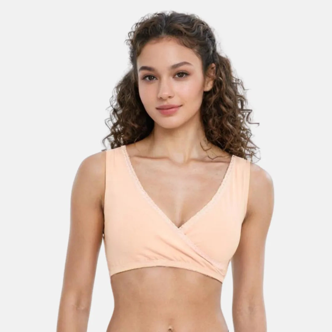 Non Padded Plunge Bra Skin Pack Of 1