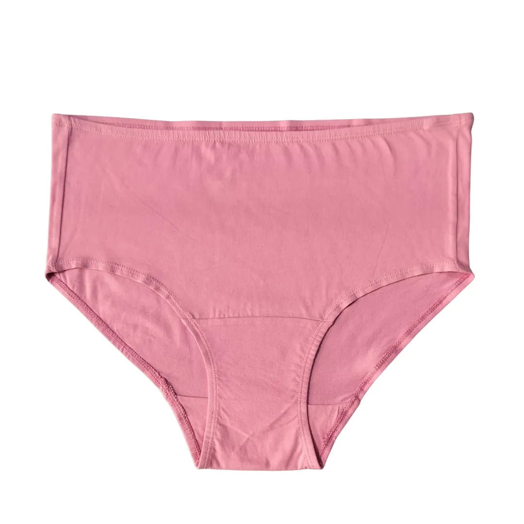 Older Women Cotton Briefs Light Pink