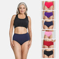 Older Women Cotton Briefs Multi Color Pack Of 6
