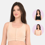 Open Bra In Front Black Skin