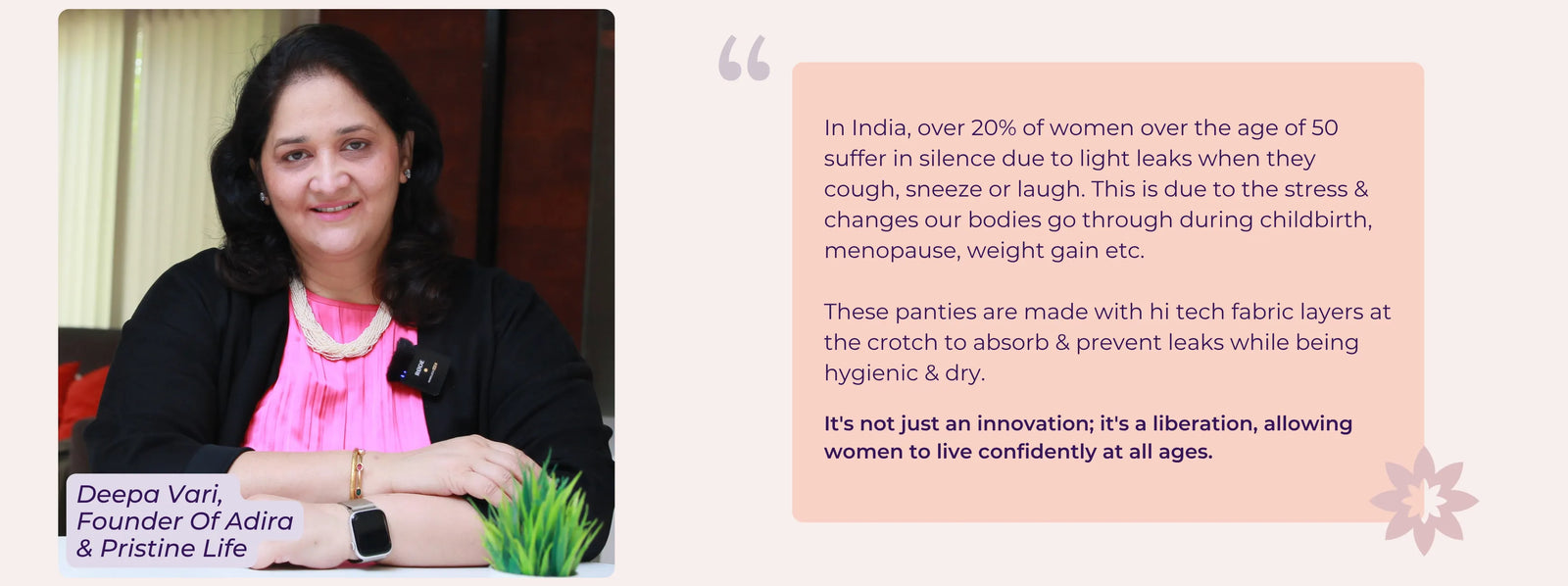 Our Founder Speaks