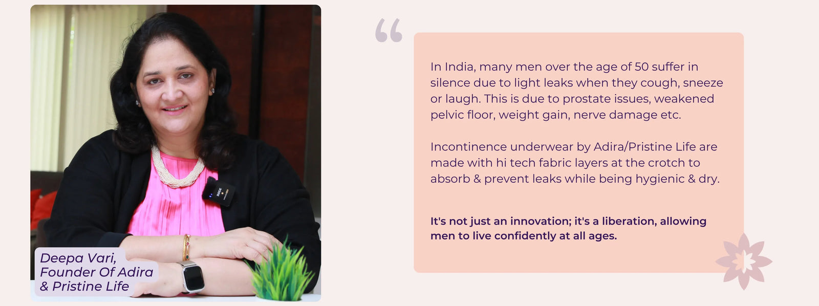 Our Founder Speaks