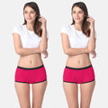 Period Panties For Heavy Flow Dark Pink Pack Of 2