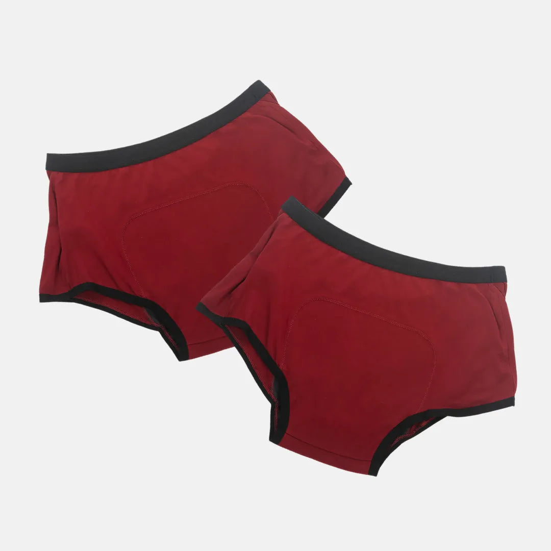 Period Panties For Heavy Flow Maroon Pack Of 3