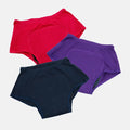 Period Panty For Teens Dark Pink, Magenta & Navy Blue
