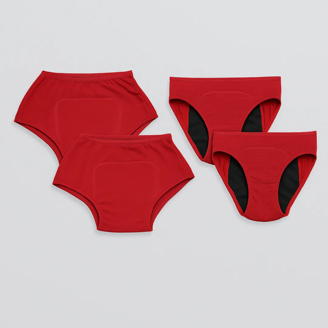 Period Panty For Teens Maroon