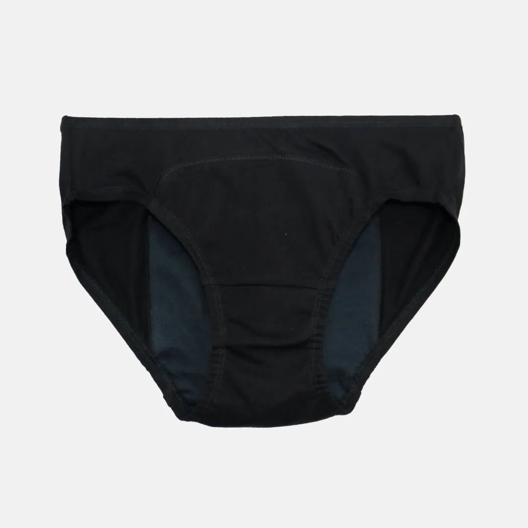 Period Panty Reusable Black Pack Of 1