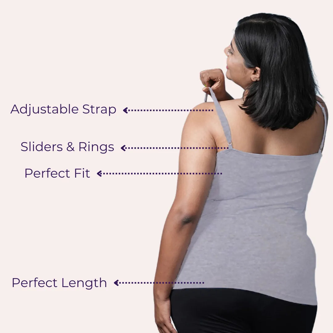 Plus Size Adjustable Strap Camisole