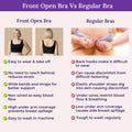 Plus Size Front Open Bra Vs Regular Bra