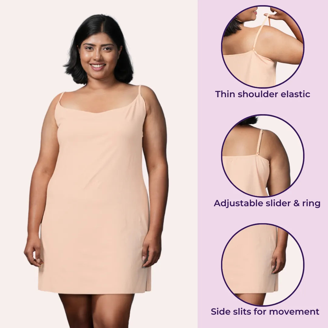 Plus Size Inner Slip For Kurtis Skin
