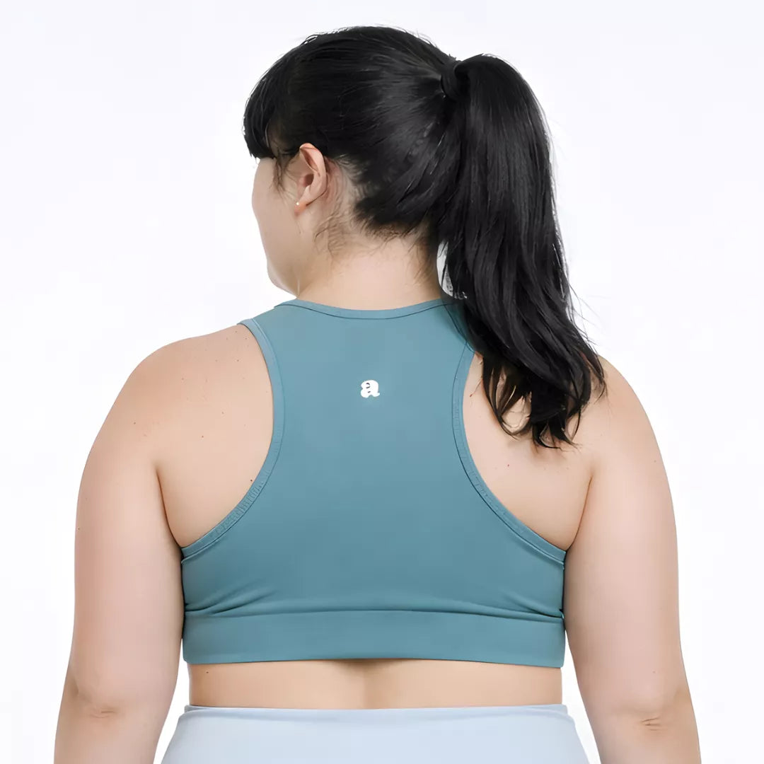 Plus Size Sports Bra With Racerback Pigeon