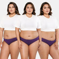 Plus Size Women'S Bikini Underwear - Magenta