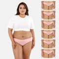 Plus Size Women'S Bikini Underwear - Peach
